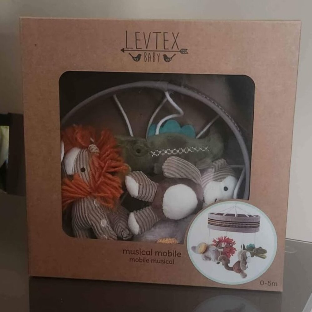 LEVTEX Wild Animal Theme Baby Crib Mobile